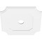 Ekena Millwork Locke Architectural Grade PVC Contemporary Ceiling Medallion, 22"OD x 3"ID x 13"C x 1"P CMP22LE-03000 - alternate 3
